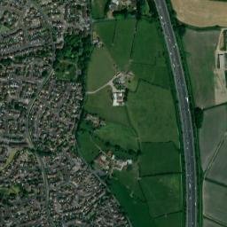 M5, Bridgwater, Somerset TA7, UK High Resolution Satellite Map