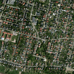 Złotniki map(satellite map)