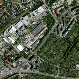 Rejon alei Kromera map(satellite map)