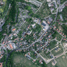 Złotoryja map(satellite map)