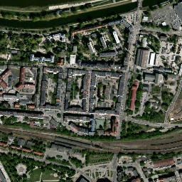 Rejon ulicy Klęczkowskiej map(satellite map)