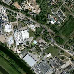 Kowale-Popiele map(satellite map)