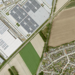 Sint Joost map(satellite map)
