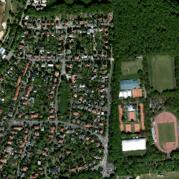 Zalesie i Stadion map(satellite map)
