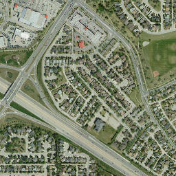 22-28 Crowfoot Circle Northwest, Calgary Satellite Map