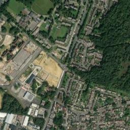 Bordon map(satellite map)