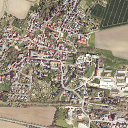 Stößen map(satellite map)