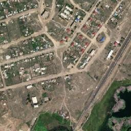 Gusinoye Ozero map(satellite map)