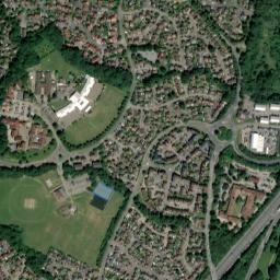 Maidenbower map(satellite map)