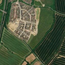 Cheeseman's Green Lane, Kingsnorth, Ashford High Resolution Satellite Map