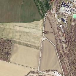 Deuben map(satellite map)