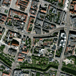 Wrocław map(satellite map)