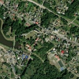 Bliżyn map(satellite map)