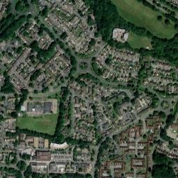 Broadfield map(satellite map)