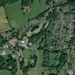 Forest Row map(satellite map)