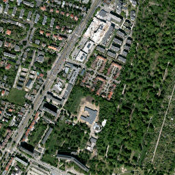 Rejon ulicy Borowskiej-Południe map(satellite map)
