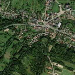 Wąchock map(satellite map)