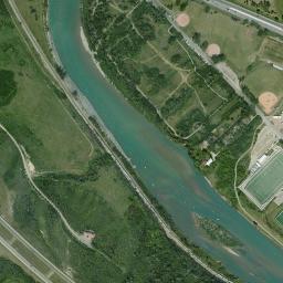 Satellite view of Riverside Golf Centre