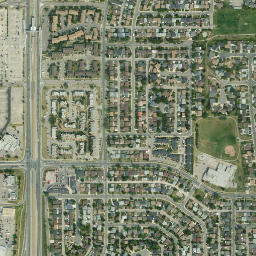 2404-2496 39 Street Northeast, Calgary High Resolution Satellite Map