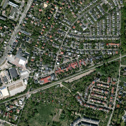 Partynice map(satellite map)