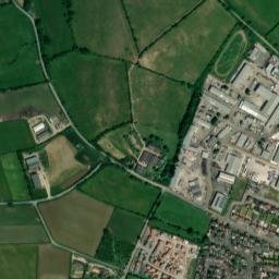 Somertonfield Road, Somerton, Somerset  High Resolution Satellite Map