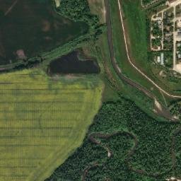 1st Avenue Southwest, Sainte Rose du Lac High Resolution Satellite Map