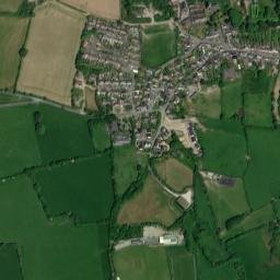 43 Oakford Villas, South Molton, Devon High Resolution Satellite Map