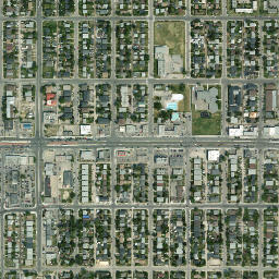 1817-1839 43 Street Southeast, Calgary High Resolution Satellite Map