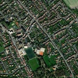 Téteghem map(satellite map)