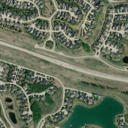 Satellite view of Elbow Springs Golf Club
