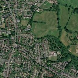 Cuckfield map(satellite map)