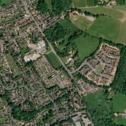 Colden Common map(satellite map)