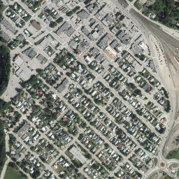 Revelstoke map(satellite map)