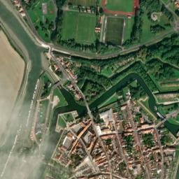 Gravelines map(satellite map)