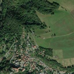 Hohnstein map(satellite map)