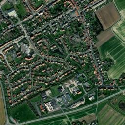 Hondschoote map(satellite map)