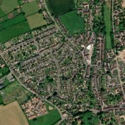 Milborne Port map(satellite map)
