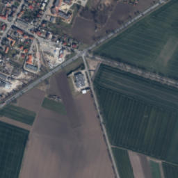 Kobierzyce map(satellite map)