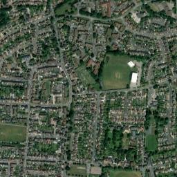 Burgess Hill map(satellite map)