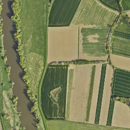Powiat oławski map(satellite map)