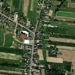 Pawłów map(satellite map)