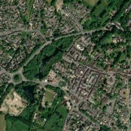 Bishops Waltham map(satellite map)