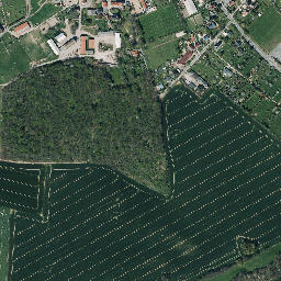 Pölzig map(satellite map)