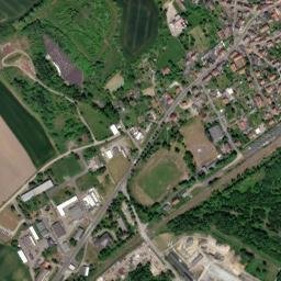 Hirschfelde map(satellite map)