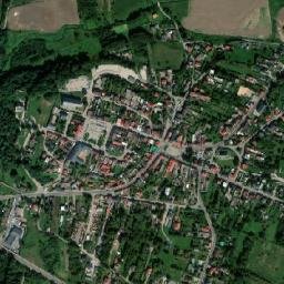 Bodzentyn map(satellite map)