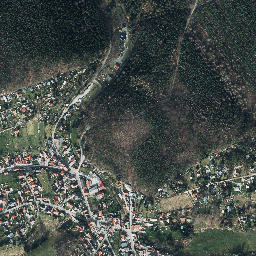 Weißenborn map(satellite map)