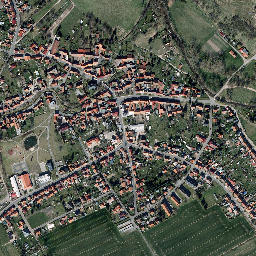 Hörselgau map(satellite map)