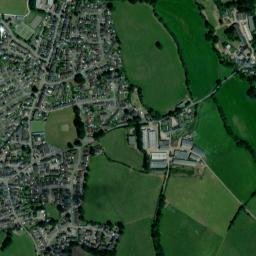 Hemyock map(satellite map)
