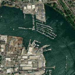 Southampton map(satellite map)