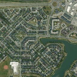 90-166 Promenade Way Southeast, Calgary High Resolution Satellite Map